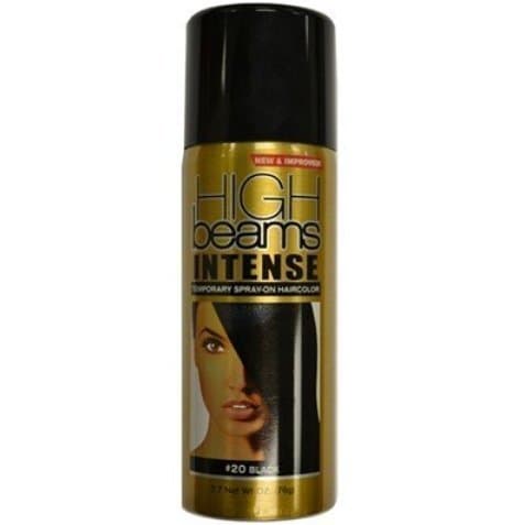 High BeamsHair Color Temporary Spray-On Hair - Black 2.7 Ounce