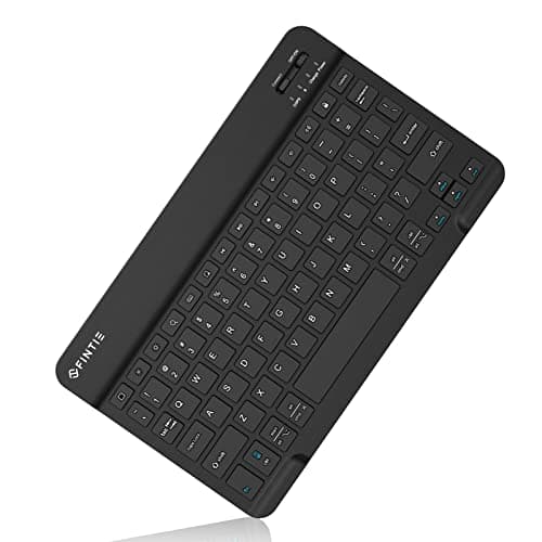 Fintie 10-Inch Ultrathin (4mm) Wireless Bluetooth Keyboard for Android Tablet Samsung Galaxy Tab S7 / S6 / S5e, Tab A 10.1/9.7, ASUS, Google Nexus, Lenovo and Other Android Devices