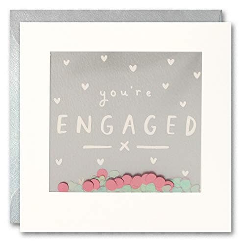 James Ellis - You're Engaged Foiled Shakies Card - PT2905