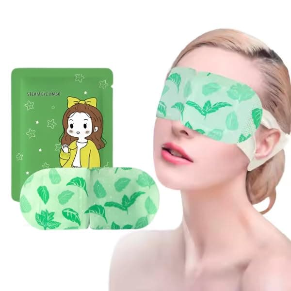 Heated Eye Mask,10 Packs Masks for Dark Circles and Puffiness Dry Eyes Stress Relief Disposable Steam Mask, Works Better with Eye Cream, Portable for Beauty Personal Care - Unscented