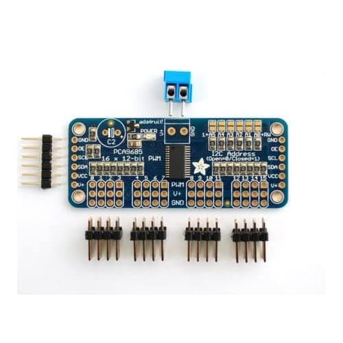 Adafruit16-Channel 12-bit PWM/Servo Driver - I2C interface
