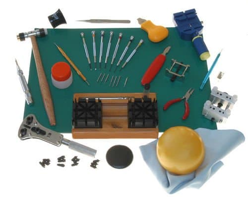 29 Piece Comprehensive Watch Tool KIT for Swiss Watch Collectors