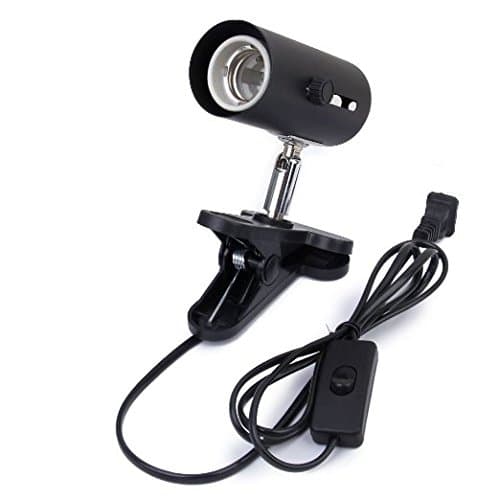 Kuwand Aquarium Reptile Light Holder Clamp Infrared Emitter Heat Lamp Stand