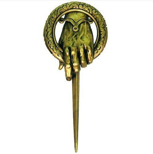 Tanboo A Song of Ice and Fire Game of Thrones Hand of the King Brooch Pin Badge