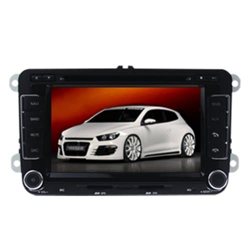 Tyso For Volkswagen Jetta/sagitar/caddy/touran/magotan/golf V/passat B6/cc/scirocco/seat Leon/fabia/golf 6/tiguan/r36 (2006-2010) 7" Car DVD Player GPS Bluetooth (Free Map) CD7501