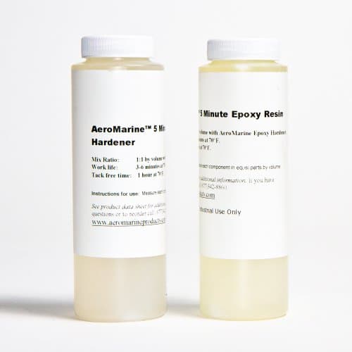 AeroMarine 5 Minute Epoxy Adhesive 1 pint