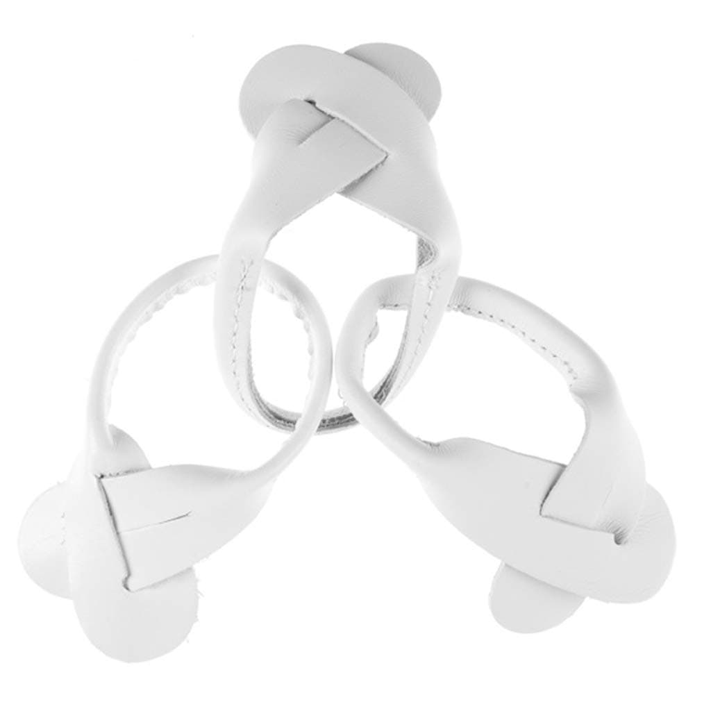 Genuine Leather Strips For Button Suspenders - Adult Size - Set of Three (3) - 3 Colors Available