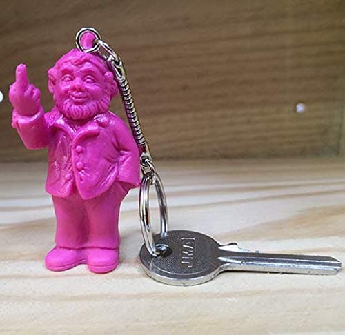 keychain, Ottmar Horl, Sponti to Go, 2014, PINK, Soft-PVC, 6,5 x 3 x 3 cm, thelittleboutique Nice