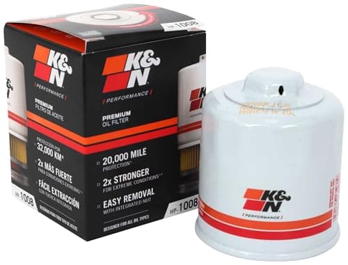 K&N HP-1008 Performance Wrench-Off Oil Filter