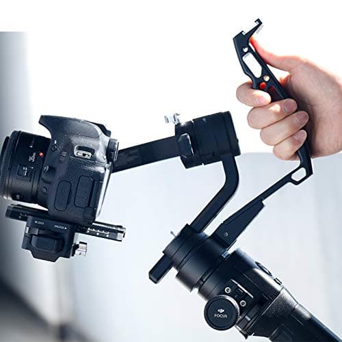 Zhiyun Gimbal Accessories- Metal Inverted Handle Sling Grip Ring Mounting Extension Arm Holder Compatible for Zhiyun Crane 2 Crane Plus/M Feiyu AK2000 Stabilizer