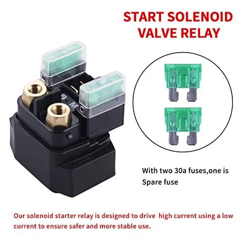 Starter Solenoid Relay For Yamaha - ATV Starter Solenoid For YFM 350 400 450 660 - Raptor Grizzly Kodiak Wolverine Big Bear