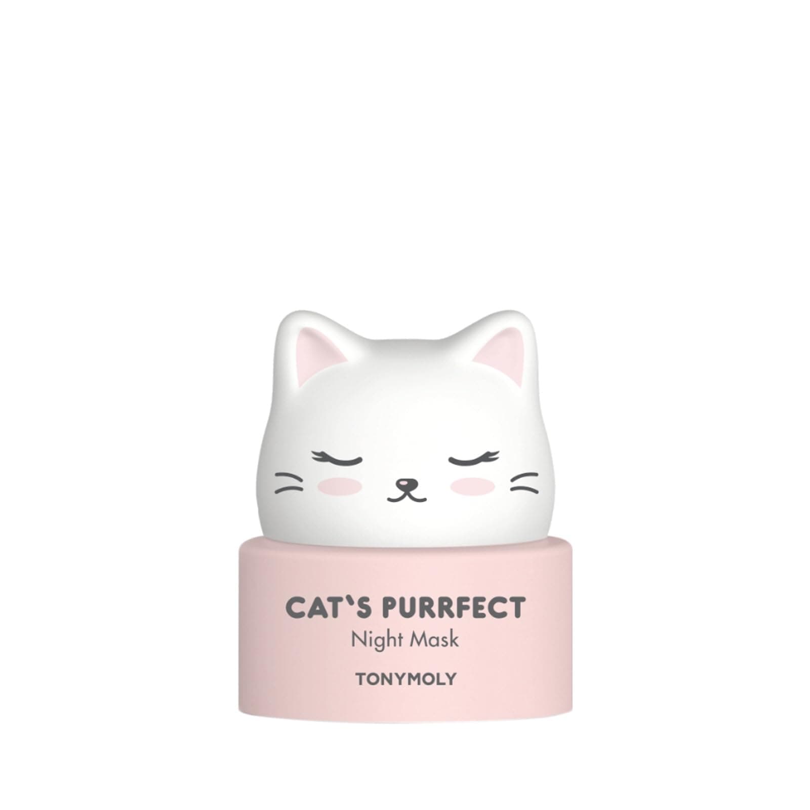 TONYMOLY Cat's Purrfect Night Mask - Nourishing Overnight Mask for Hydration & Repair with Niacinamide & Centella, K-Beauty Skincare, 50g