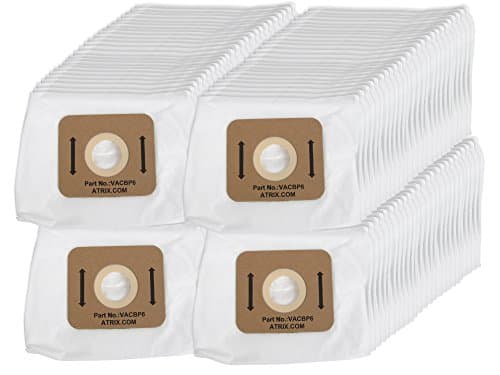 Atrix VACBP6-100P Replacement HEPA Filters for Atrix Backpack Vacuum, 100-Pack , White