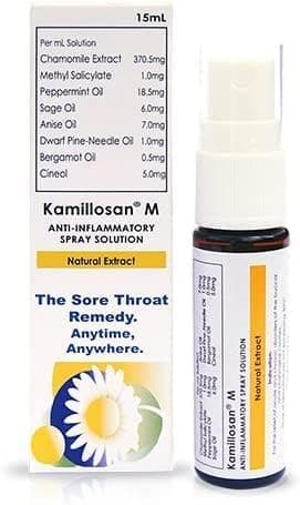 Spray with Chamomile and Essential Oils 15ml (Pack of 2 Boxes)