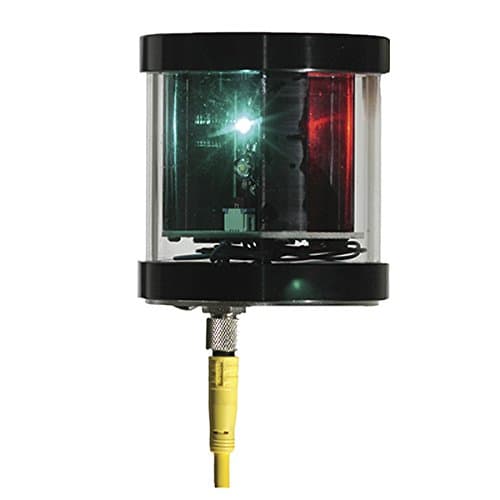 OGM Orca Green Marine LX Classic Series LED Tricolor/Anchor Navigation Light with Photodiode (Auto Anchor On/Off)