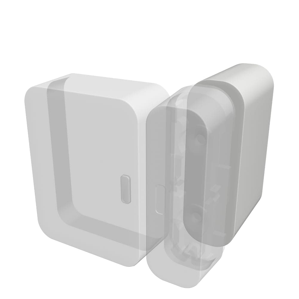 Magnet Riser Compatible with SimpliSafe | Alarm Contact Spacer with 3M Adhesive | Alarm Riser - Sensor/Magnet Not Included (1 Pack - 1 inch)