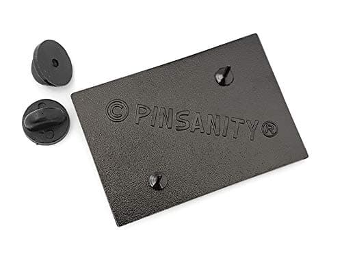 Pinsanity The Great Wave off Kanagawa Enamel Lapel Pin, 1.75 inch, Brass, no gemstone