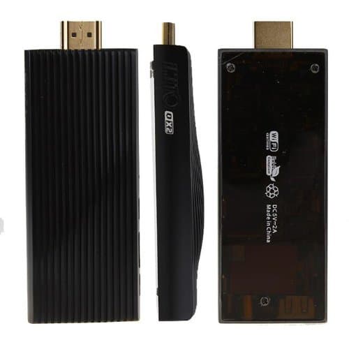 IMITO QX2 Google Android 4.22 Quad Core RK3188 ARM Cortex-A9 1.6GHz Mini PC TV Box 2G/8G BT - Black