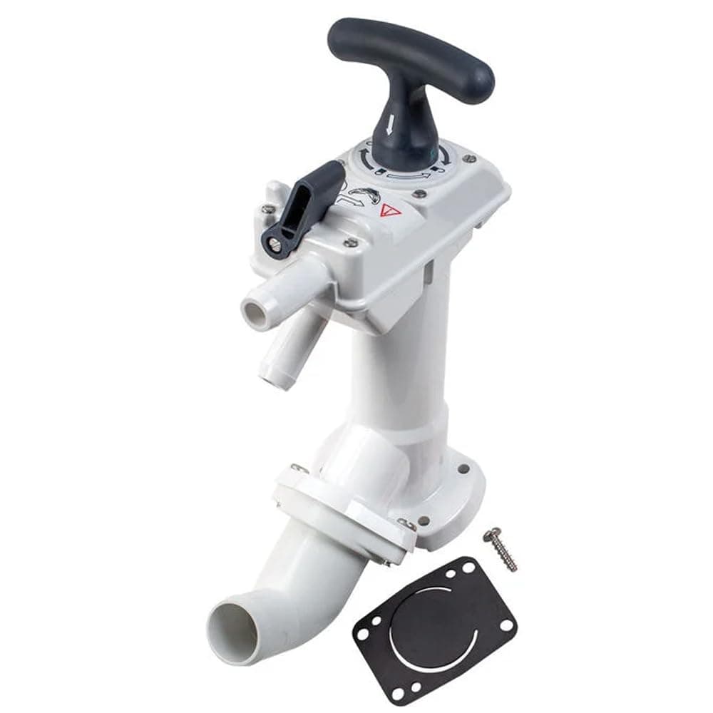 29040-3000 Replacement Hand Pump Assembly, Twist 'N' Lock Manual Marine Toilets, Fits Jabsco 29090 & 29120 Marine Toilet