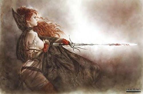 Red Sonja Laminated Poster by Luis Royo (36 x 24)