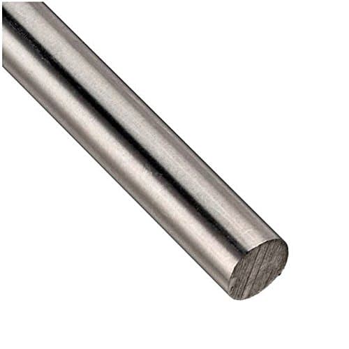 STAINLESS STEEL Round Bar Steel Rod - GRADE 304 Silver - Various Size - 1M LONG !! by TMW Profiles (6mm x 1000mm)