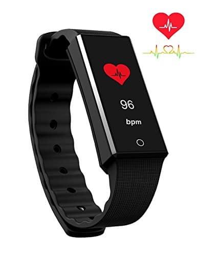 BitHealth Z4 Smart Bracelet With Heart Rate Monitor, Activity Tracker, Smart Wristband. Color Display. Activity/Workout/Heart Rate/Sleep Smartband. Continuous Heart Rate Monitor. Notification receive.