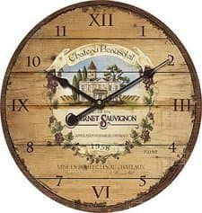 Extra Large Retro Shabby Chic Wall Clock - 58cm (22"+) Diameter 8125