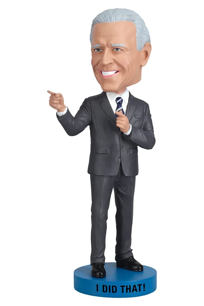 Royal Bobbles Joe Biden I Did That Bobblehead, Premium Polyresin Lifelike Figure, Unique Serial Number, Exquisite Detail