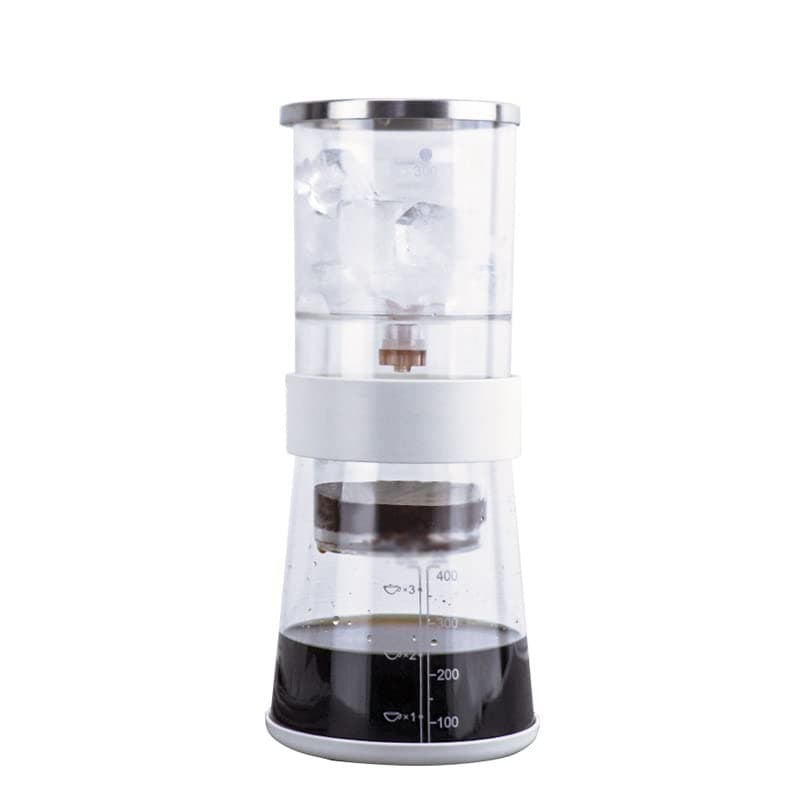 YZDKJDZCold Brew Coffee Maker,Cold Drip Coffee Machine with Adjustable Stainless Steel Filter,Cold Brew Coffee Tower Iced Coffee Brewer for Home and Office