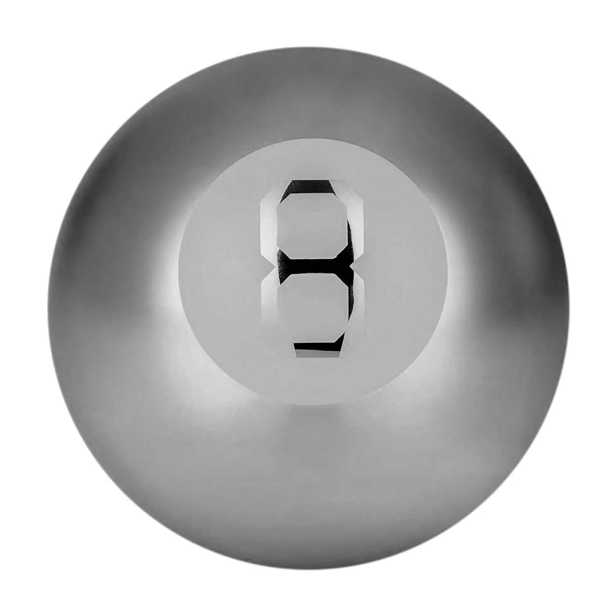 Almineez Retro Mystic Magic 8 Ball – Novelty Gadget Toy Gift Desktop - Just Ask a Question Party Fun Xmas Gift Features More Than 15 Answers and Predictions (Grey)