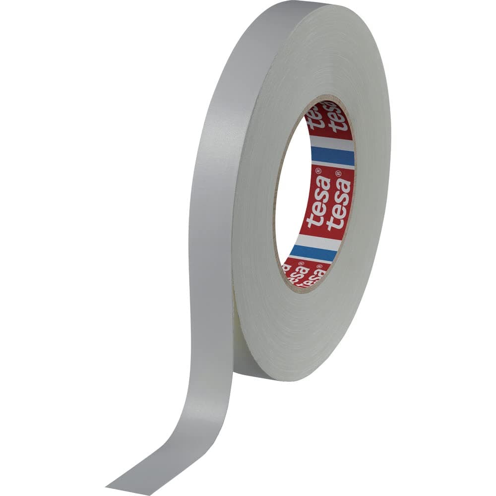 tesa extra Power Eco Repair Tape - High-Performance Duct Tape for Manual Work, Fixing, Labelling - Natural Fibres - 20 m x 38 mm - White