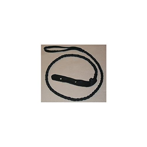 Lakota Leathers LK-RBCH - Black Mandolin Strap - Braided