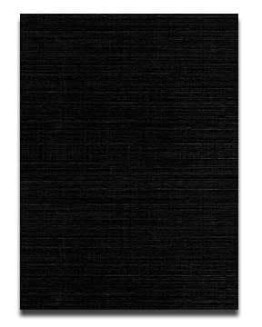 Neenah CLASSIC LINEN 12 x 18 Card Stock - Epic Black - 100lb Cover - 250 PK