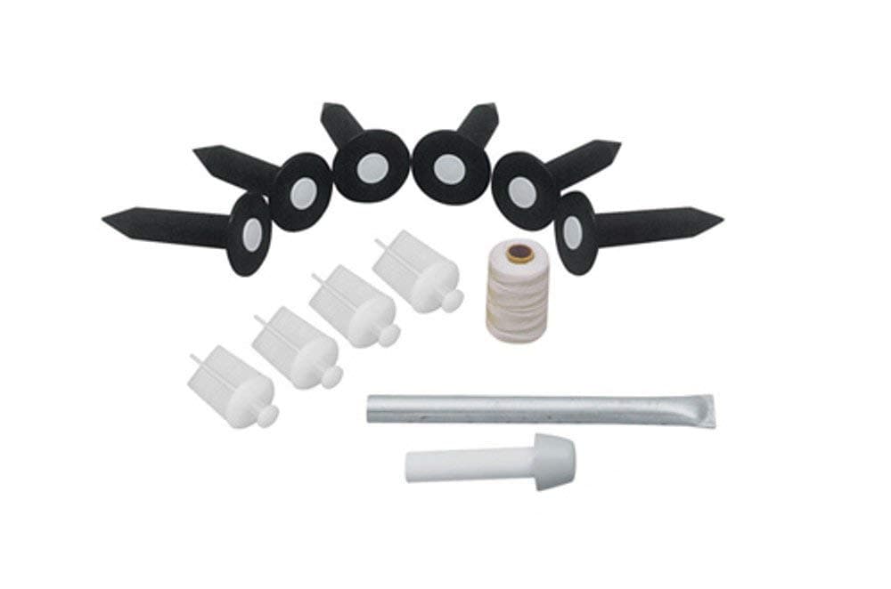 Markers Inc Baseball Field Lining Kit , Black/White 15 x 10 x 5