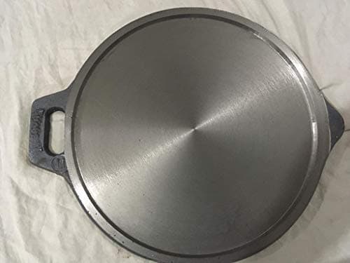 Harsithaa trading company Cast Iron Tawa, 10 Inches, Grey