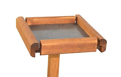 Riverside Woodcraft Bird Table Eco Open Large With Anti Bacteria Coating