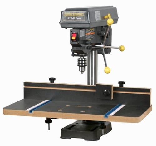 Drill Press Extension Table with Fence