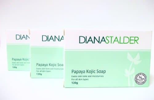3 Diana Stalder Papaya Kojic Whitening Soap