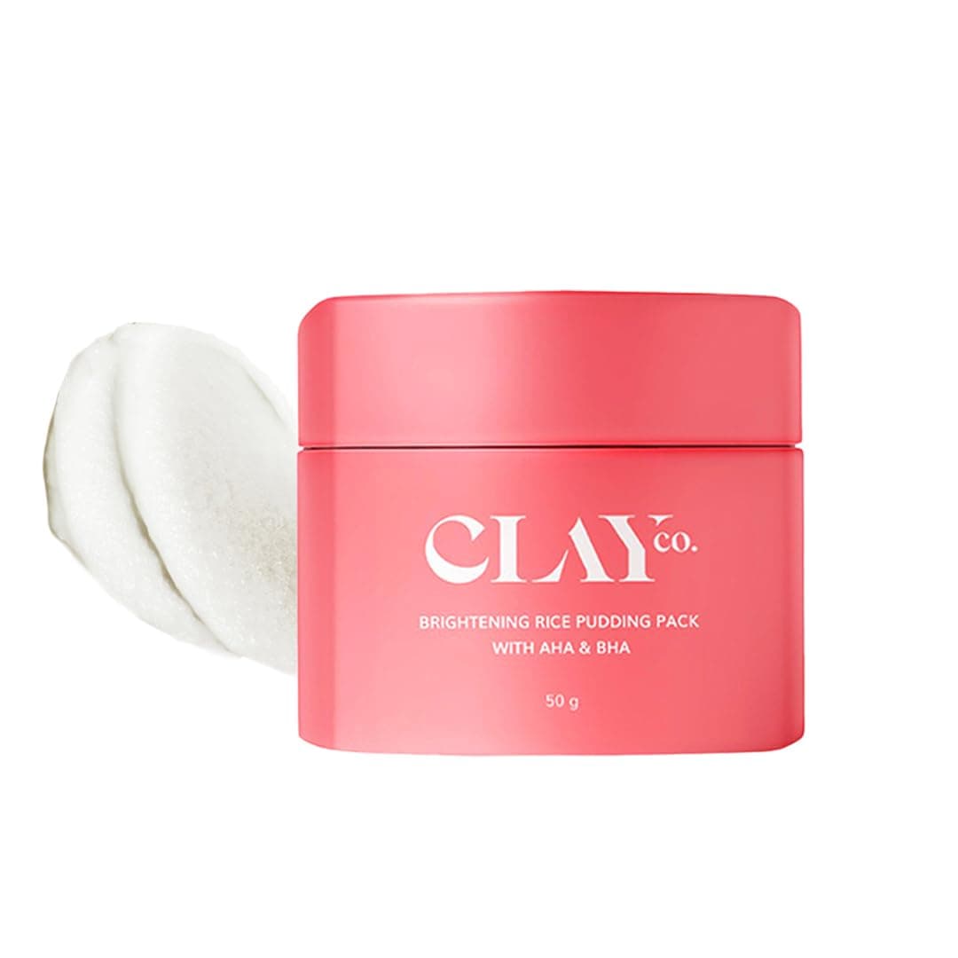 Clayco Detan Rice Face Pack with AHA & BHA | Brightening D-Tan Face Pack with Salicylic Acid for Tan Removal, Acne & Oily Skin | Exfoliating Rice & Clay Face Mask for Clear, Smooth & Glowing Skin |
