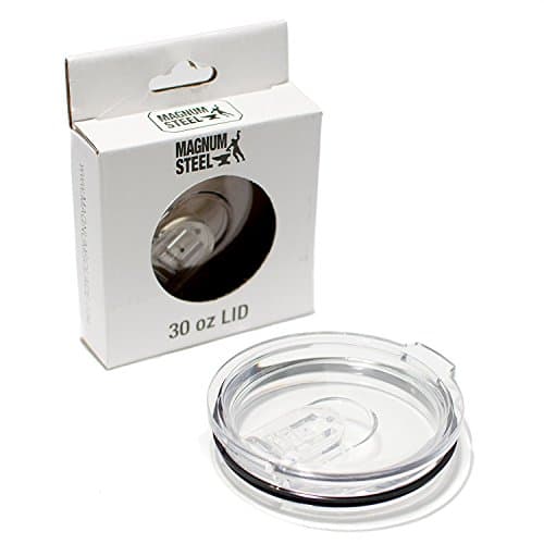 Splash Proof Sliding Lid for 30 oz Tumblers (30 oz, Clear)