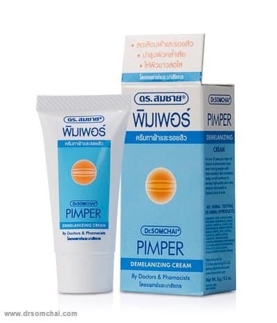 Dr.Somchai PIMPER Demelanizing Cream 8g x 1pcs