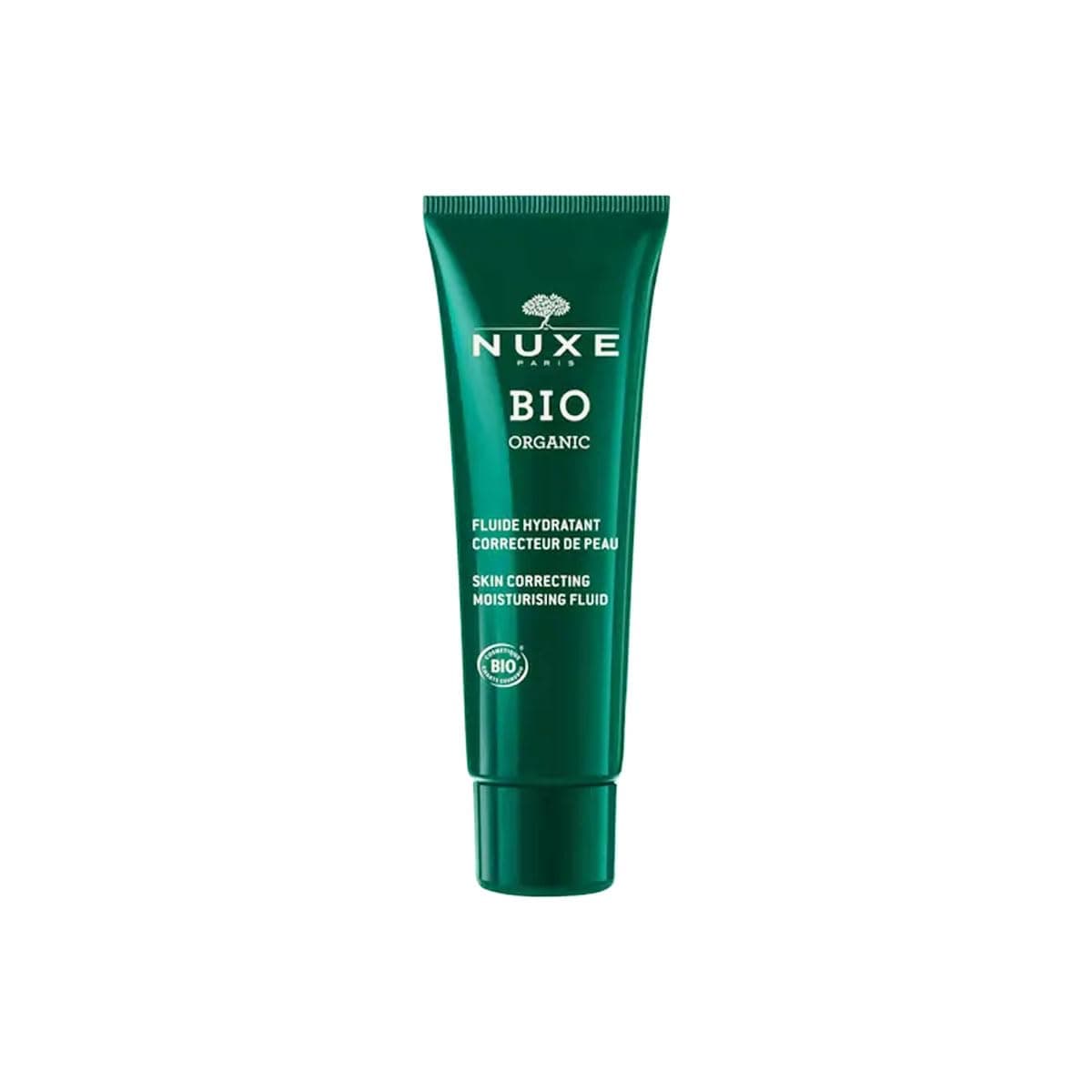 Nuxe Bio Organic Marine Seaweed Skin Correcting Moisturising Fluid 50ml Normal To Combination Skin Black 50 ml (Pack of 1)