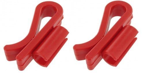 THORIUM Racking Cane Auto Siphon Tube Clip Clamp Holder | 3/8" size | Two Pack
