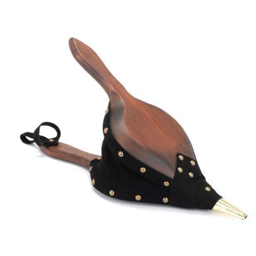 COMPANY 68070 Round Back American White Pine Bellows44; Leather Trim44; 7.5 in. x 21 in.