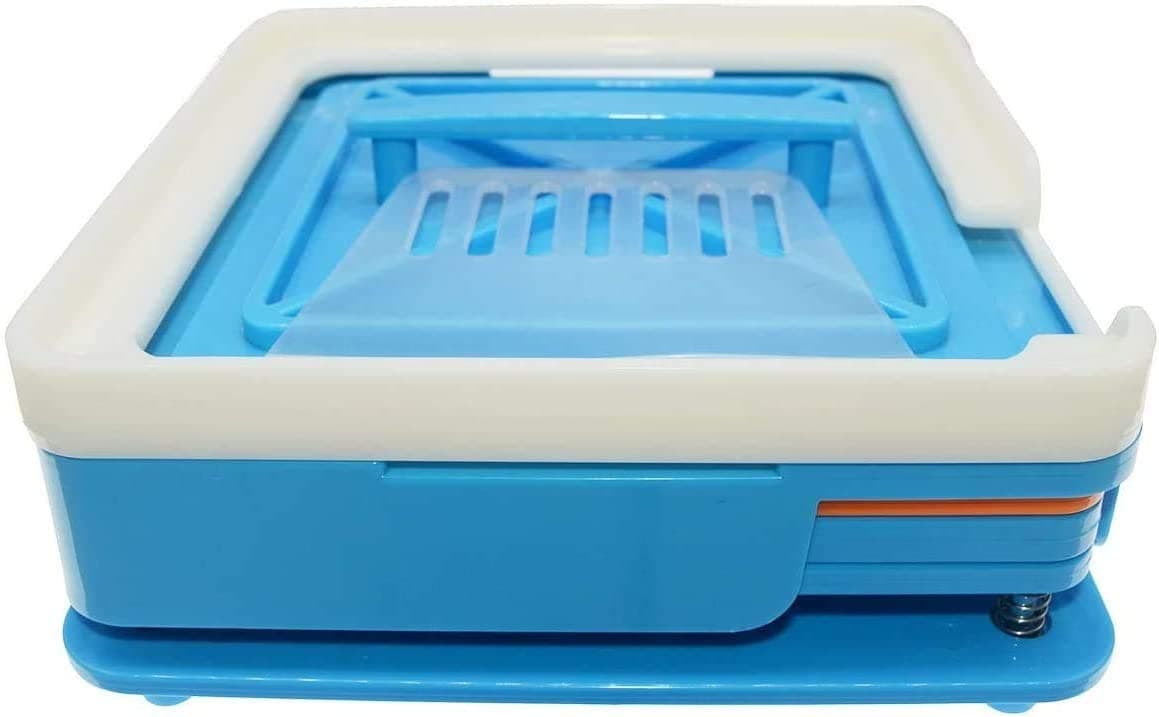 NEW Red Zipped Black Carbon Fibre Pattern Hearing Aid Storage Carry Case Holder