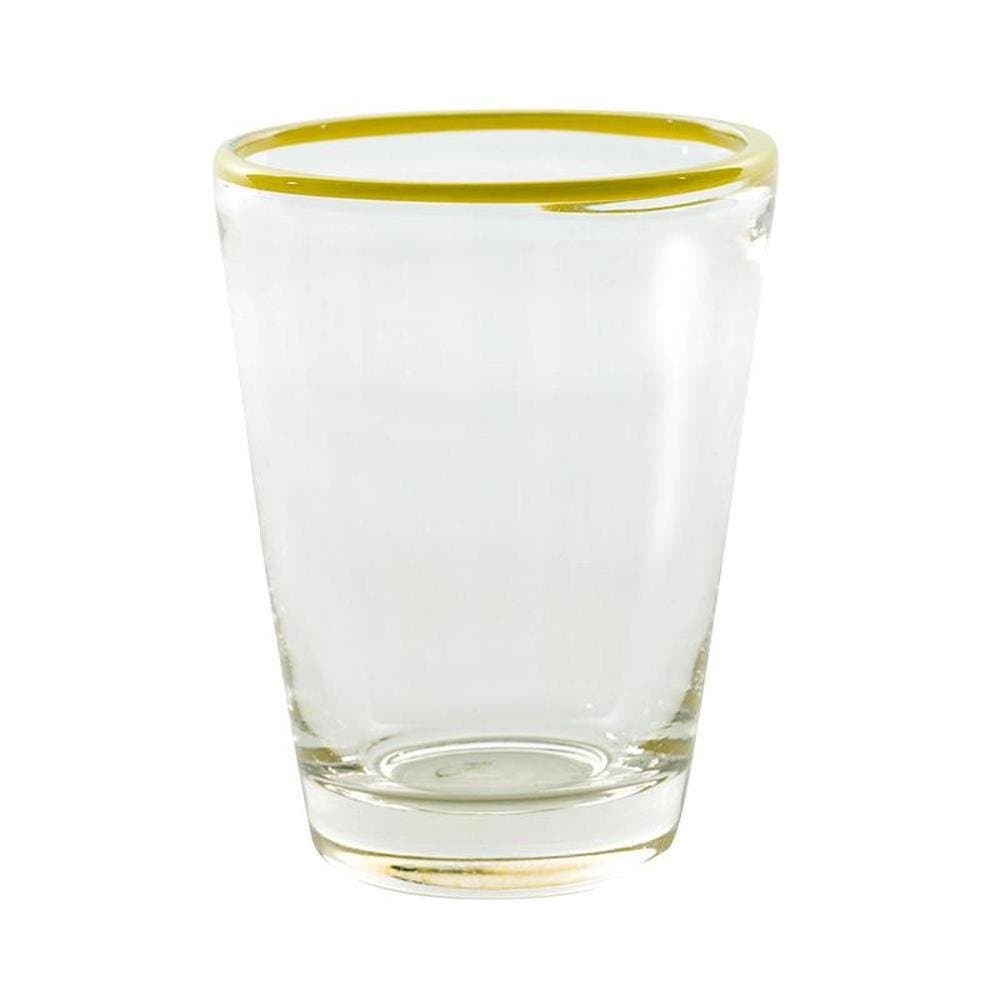 Couleur Nature Caravan Color Pop Juice Glass Citrus Set of 4, 4 Piece