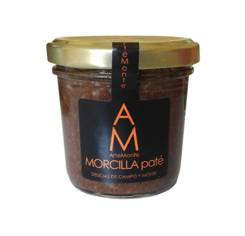 ArteMonte Spanish Black Morcilla Cebolla-Caldera Pudding Paté Spread, 100 g
