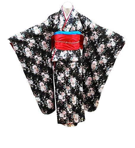 Mtxc Women's Hell Girl Cosplay Costume Ai Enma Kimono