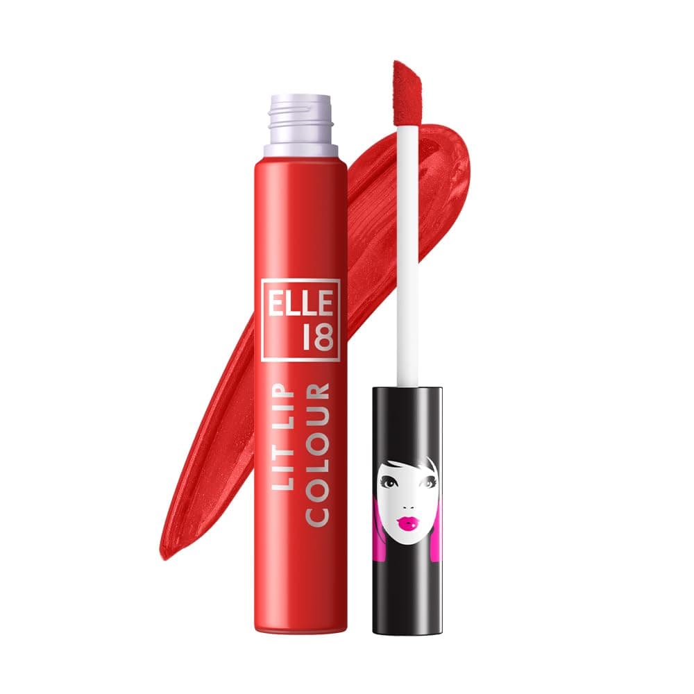 Elle 18 Liquid Lip Color Red Rock