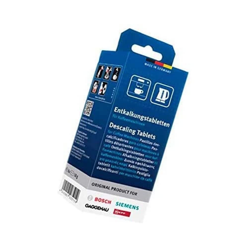 Bosch Siemens Descaler for Coffee Machine, Kettles and Hot Water Dispensers (6 Descaling Tablets)
